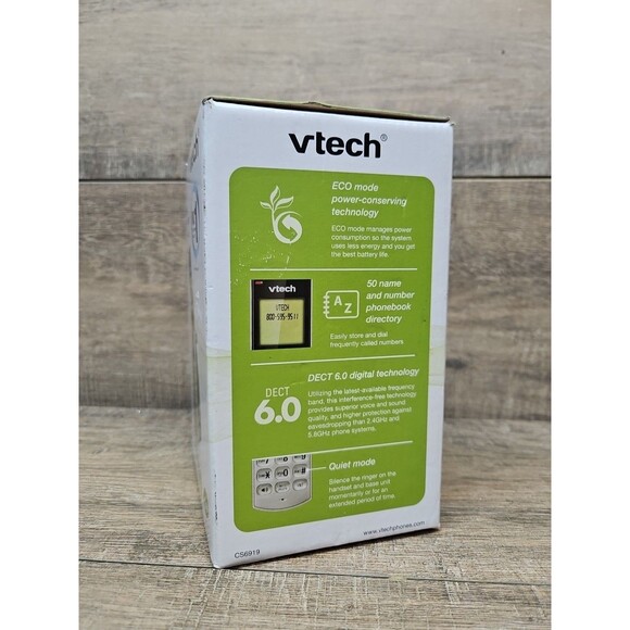 VTech CS6919 Cordless Phone System with Caller ID - New Openbox - Picture 2 of 5